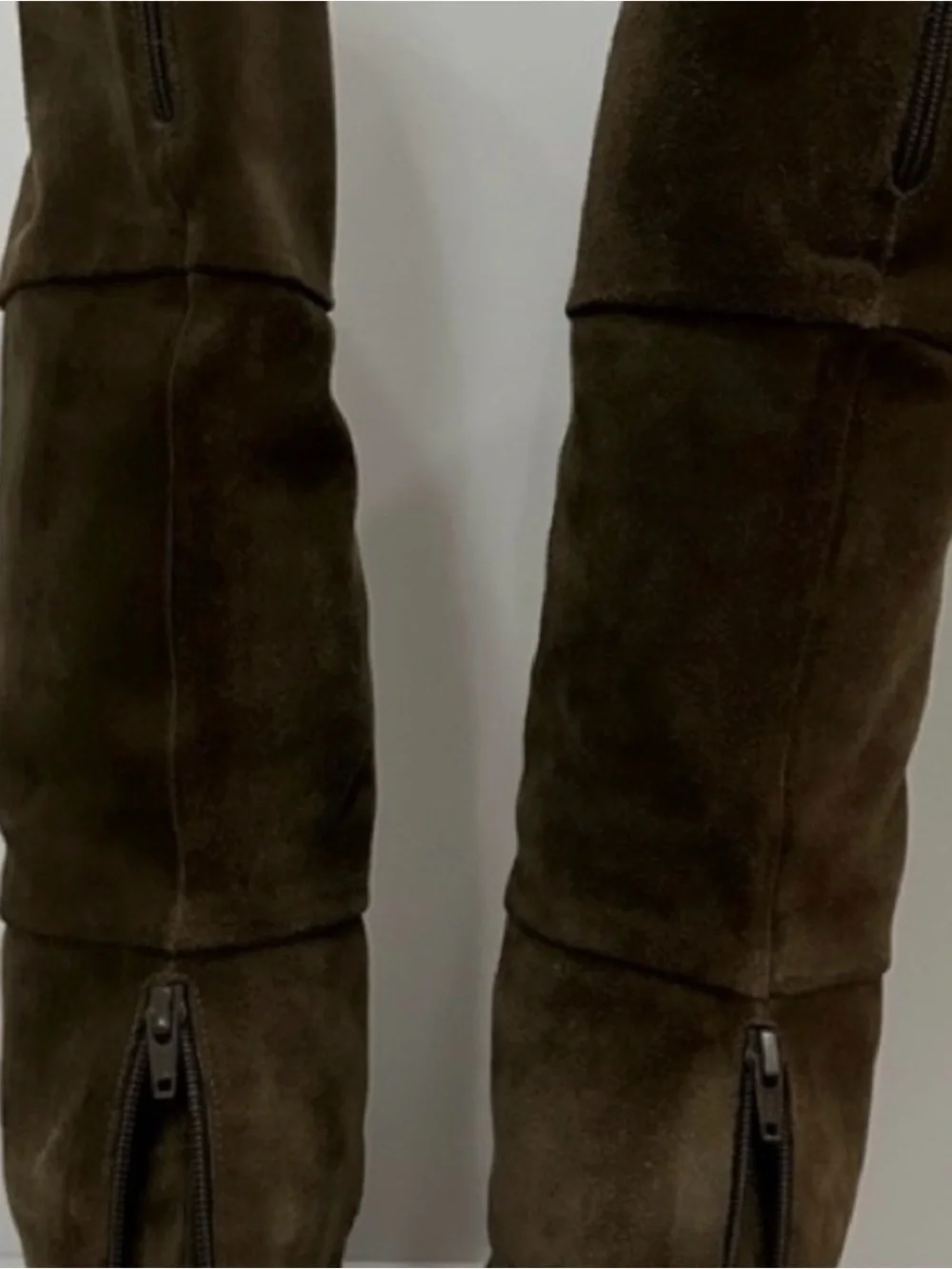 Fallen Wedge Suede boots by Fergie Size 7 1/2